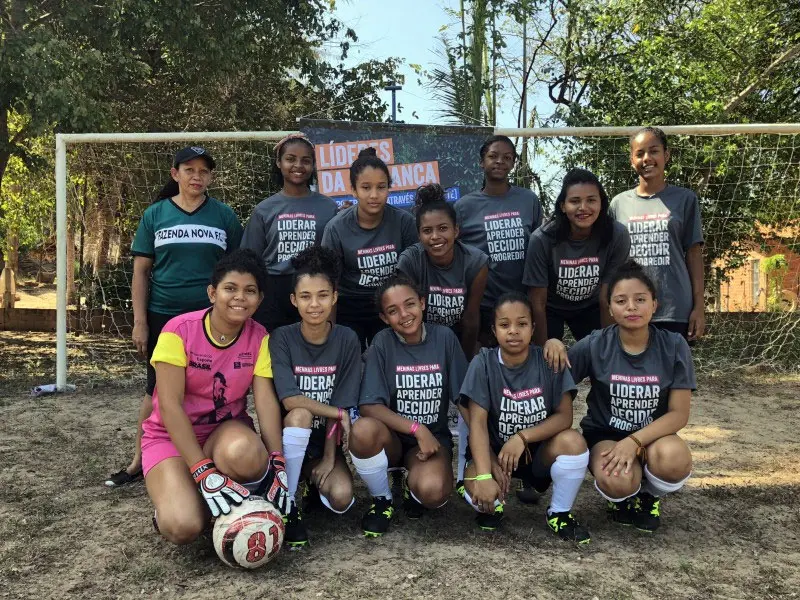 Girls football team