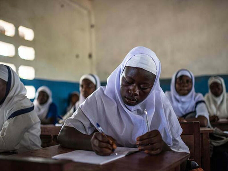 In Sierra Leone, girls are now back in school thanks to the Girls' Education Challenge