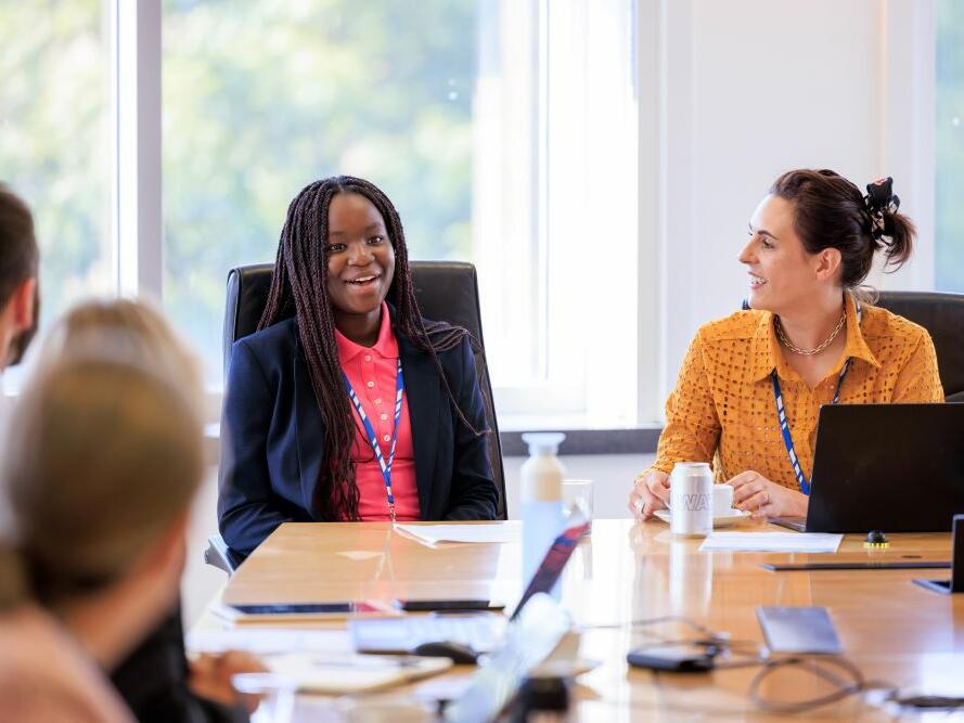 Girls takeover boardrooms